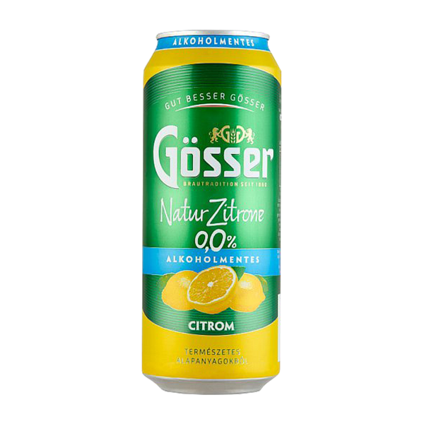 Gösser Citrom 0,0% 0,5L