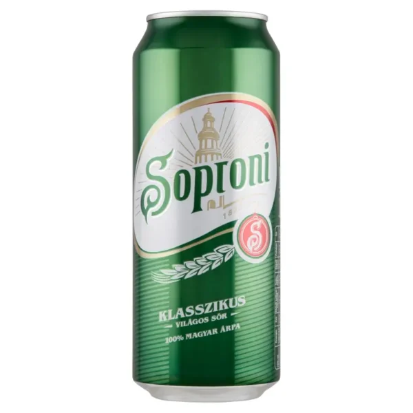 Soproni dobozos 0,5L