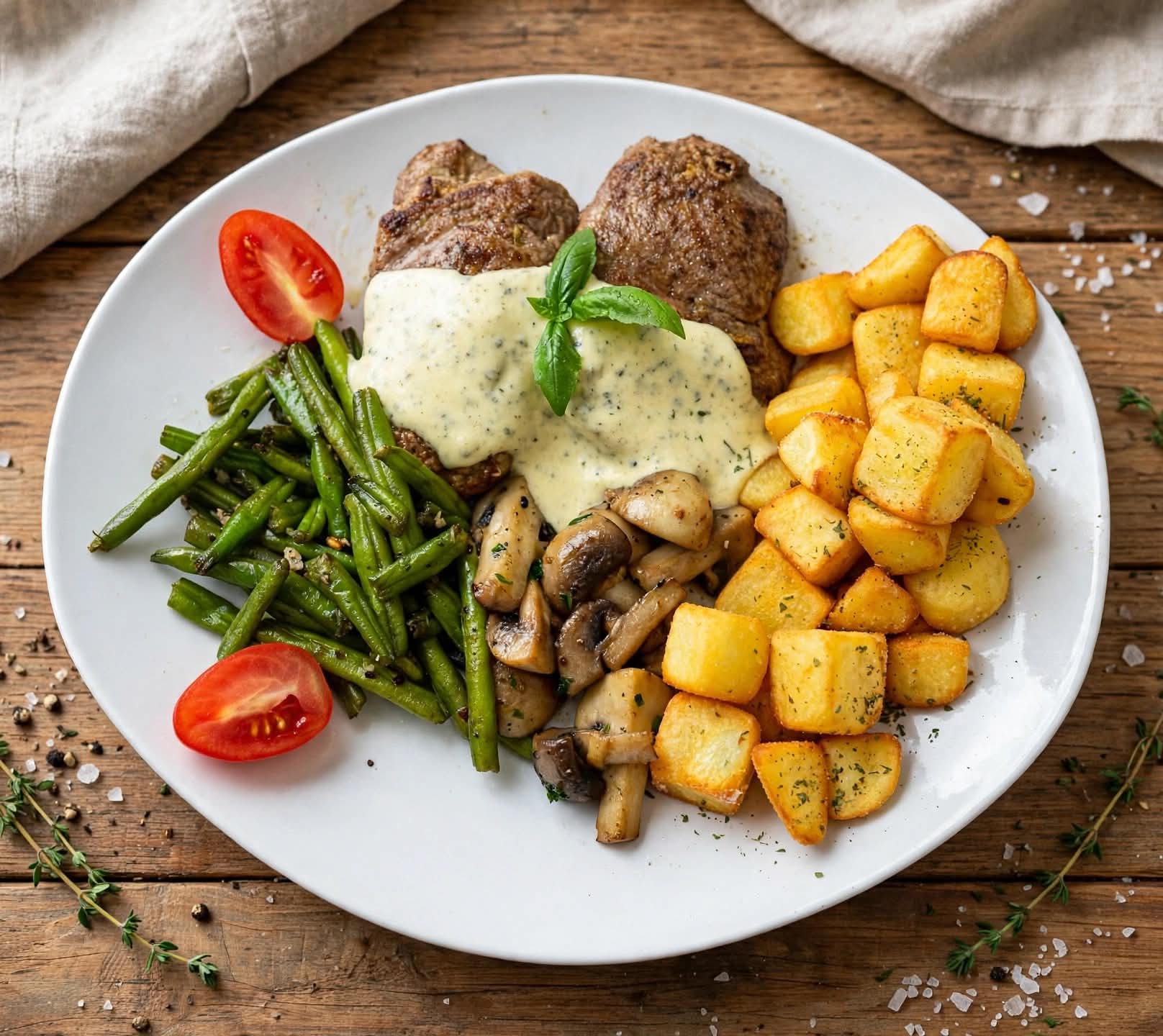 Bélszín medallion AfittBistro módra