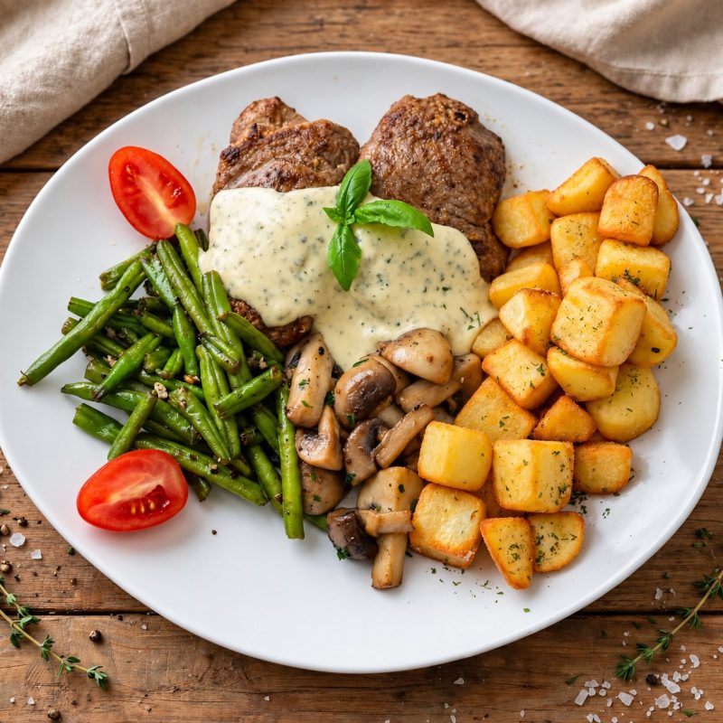 Bélszín medallion AfittBistro módra